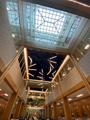 Oyster River Middle School atrium